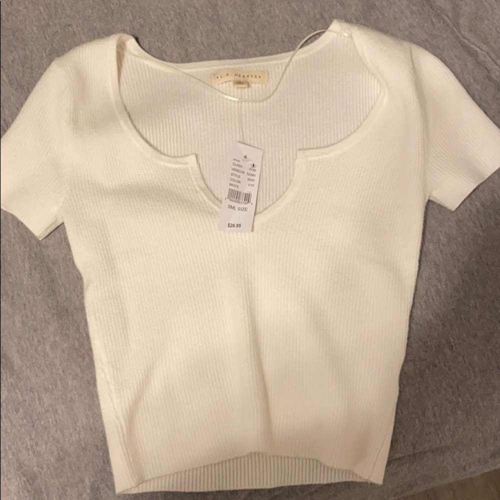 white tank-top from pacsun